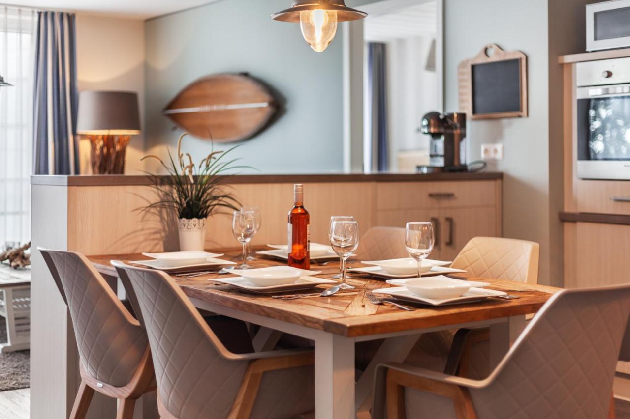 Apartmenthaus Hafenspitze Ap 5 - "Am Yachthafen 5" - Blickrichtung Offenes Meerstrandpromenade Eckernförde Extérieur photo