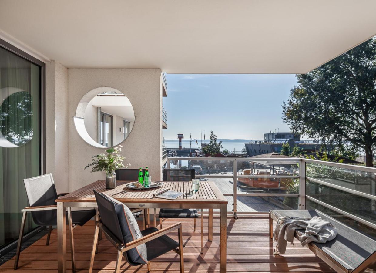Apartmenthaus Hafenspitze Ap 5 - "Am Yachthafen 5" - Blickrichtung Offenes Meerstrandpromenade Eckernförde Extérieur photo