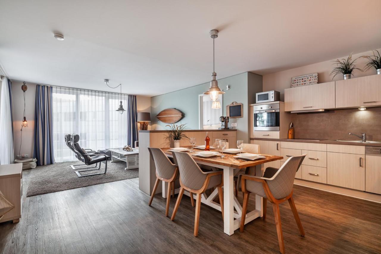 Apartmenthaus Hafenspitze Ap 5 - "Am Yachthafen 5" - Blickrichtung Offenes Meerstrandpromenade Eckernförde Extérieur photo